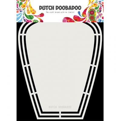 Dutch DooBaDoo Shape Art Schablone - Flower Petals Vase